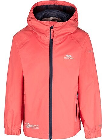 Veste unie imperméable qikpac - trespass