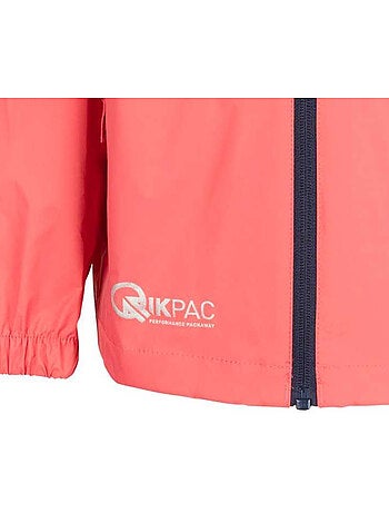 Veste unie imperméable qikpac - trespass