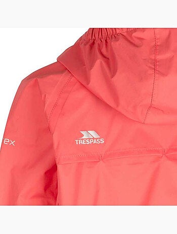 Veste unie imperméable qikpac - trespass