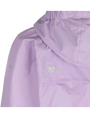 Veste unie imperméable qikpac - trespass