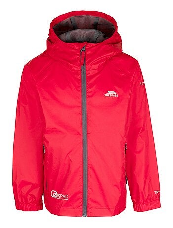Veste unie imperméable qikpac - trespass