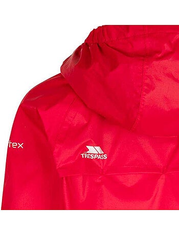 Veste unie imperméable qikpac - trespass