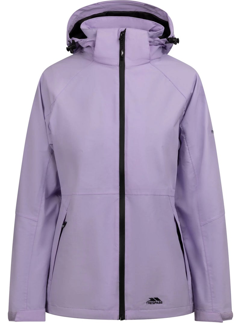 Veste unie imperméable tilbury - trespass Mauve lilas - Kiabi