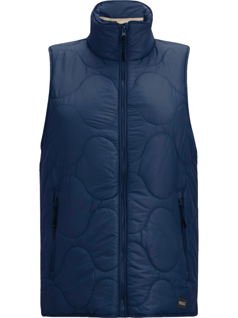 Veste unie sans manches à col montant carlotte - regatta Bleu marine - Kiabi