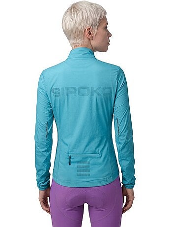 Veste vélo coupe-vent ultralégère femme femme j4-w windbreak