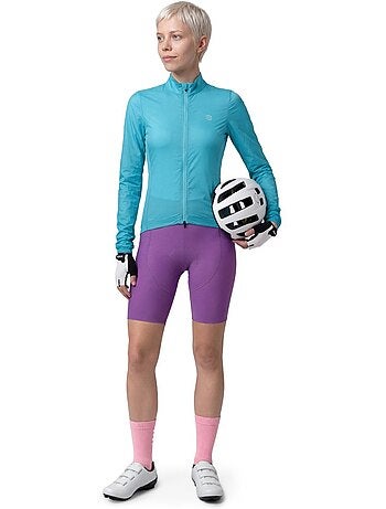 Veste vélo coupe-vent ultralégère femme femme j4-w windbreak