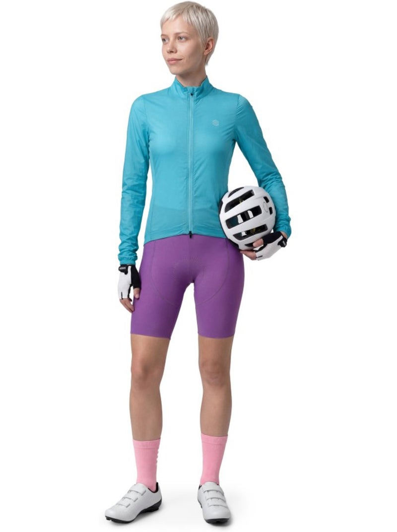 Veste vélo coupe-vent ultralégère femme femme j4-w windbreak Bleu - Kiabi