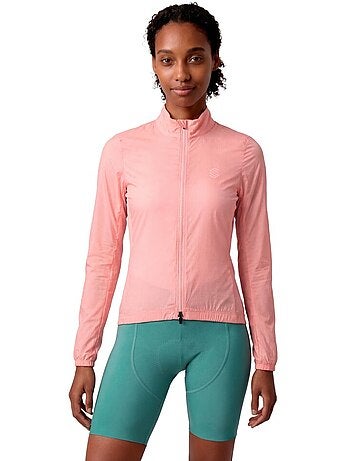 Veste vélo coupe-vent ultralégère femme femme j4-w windbreak