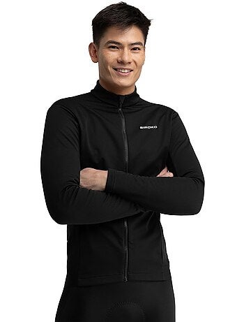 Veste vélo d'hiver softshell homme cyclisme homme core everest