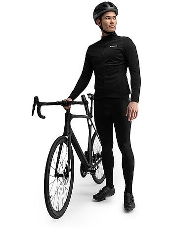 Veste vélo d'hiver softshell homme cyclisme homme core everest