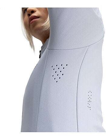 Veste vélo softshell femme cyclisme femme j1 bluebell