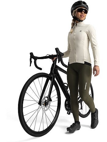 Veste vélo softshell femme cyclisme femme j1 garden