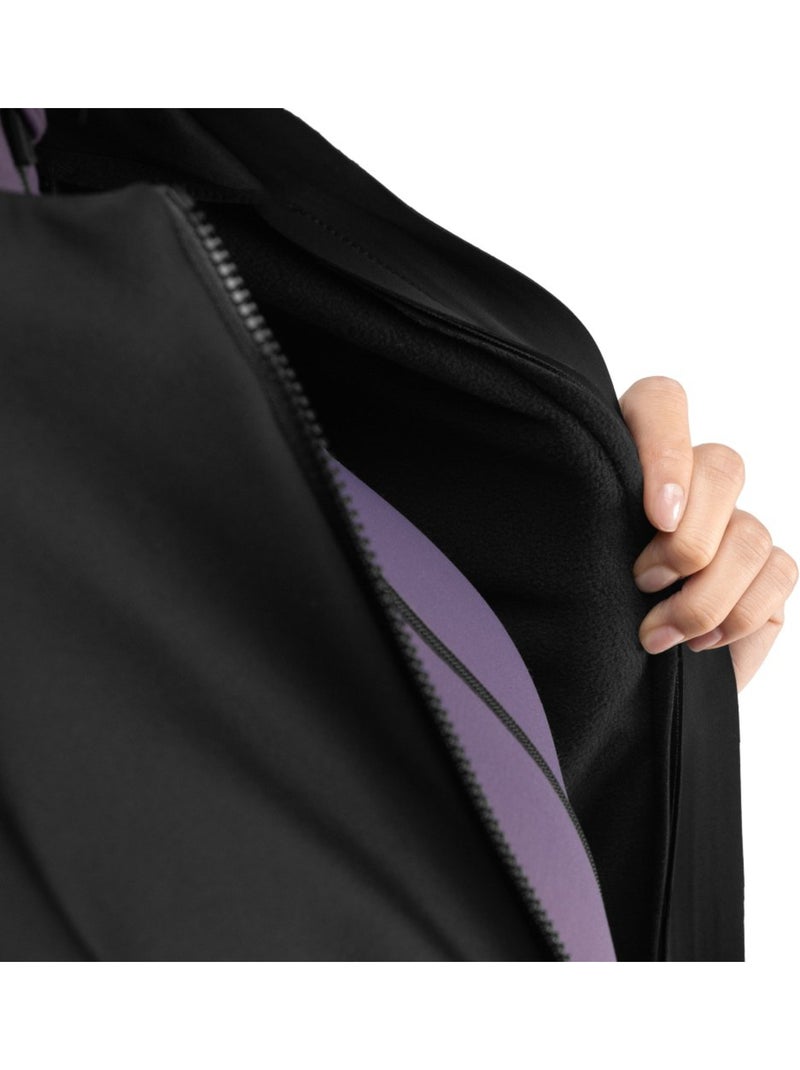 Veste vélo softshell femme cyclisme femme j1 vermont Noir - Kiabi