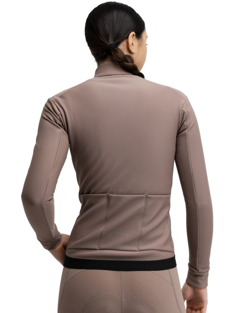 Veste vélo softshell femme cyclisme femme j1-w bordala Marron - Kiabi