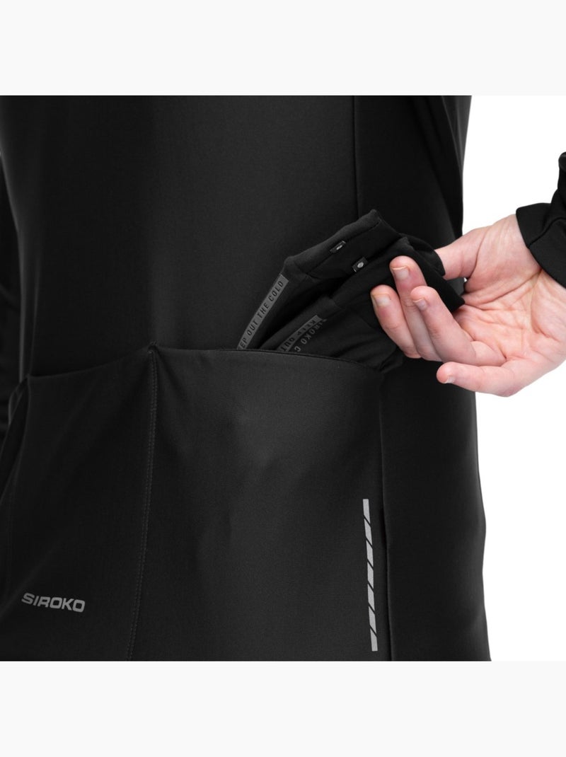 Veste vélo softshell homme cyclisme homme j1 furkapass Noir - Kiabi