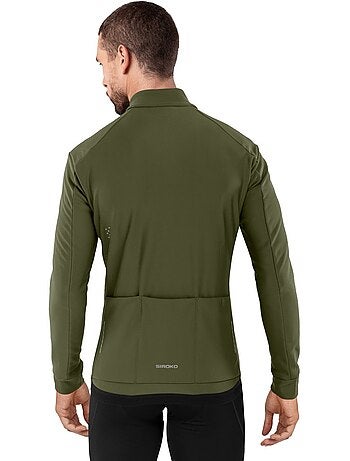 Veste vélo softshell homme cyclisme homme j1 khangai