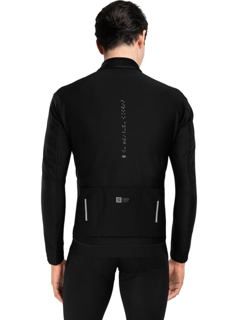 Veste vélo softshell homme cyclisme homme j3 seymour Noir - Kiabi
