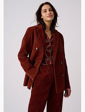 Veste velours grosses côtes - damart