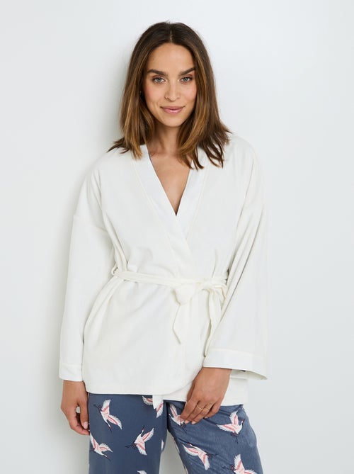 Veste velours Houx - RougeGorge Lingerie - Kiabi