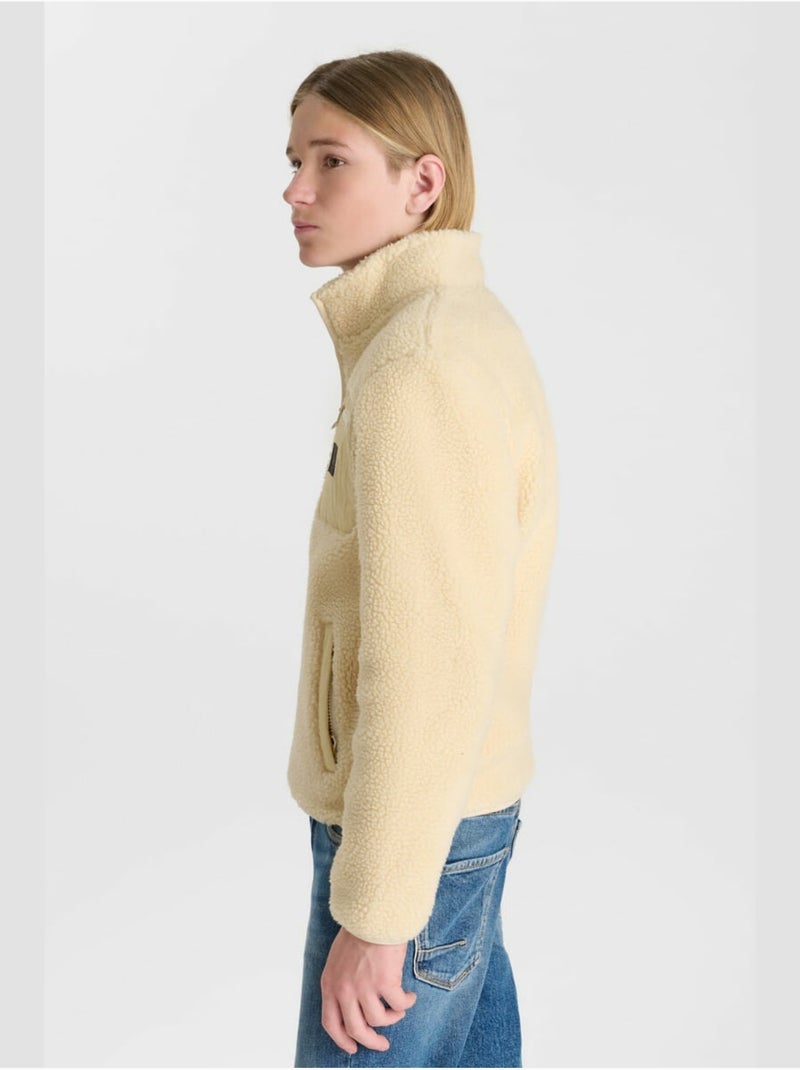 Veste vigobo 'le temps des cerises' Beige - Kiabi
