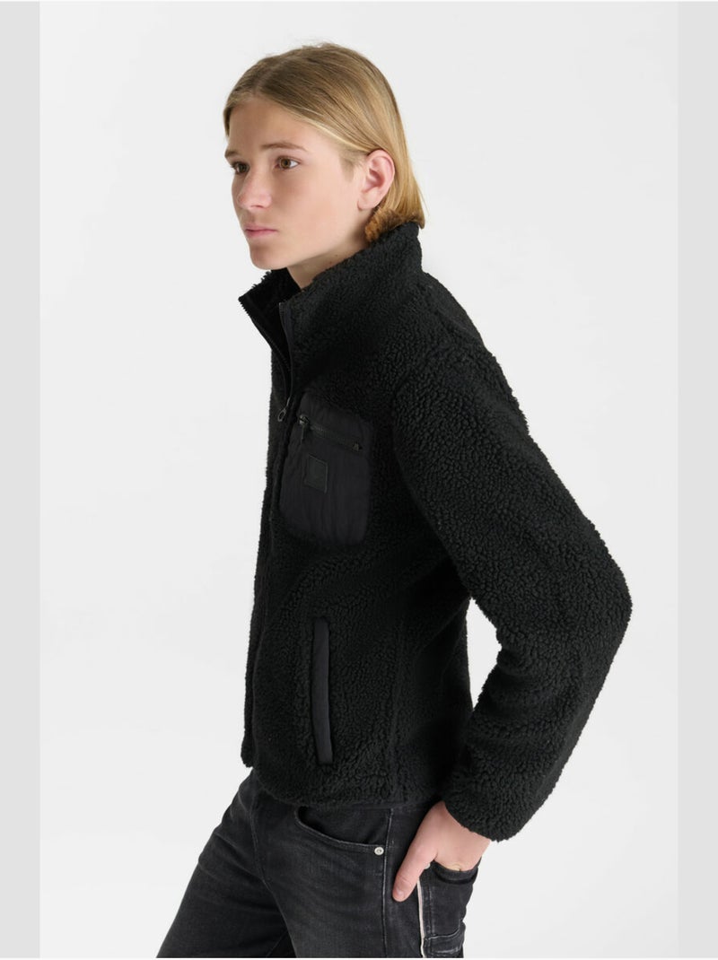 Veste vigobo 'le temps des cerises' Noir - Kiabi