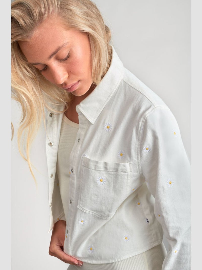 Veste YELENAGI 'Le Temps Des Cerises' Blanc - Kiabi