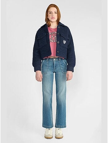 Veste yosephgi en laine 'le temps des cerises'