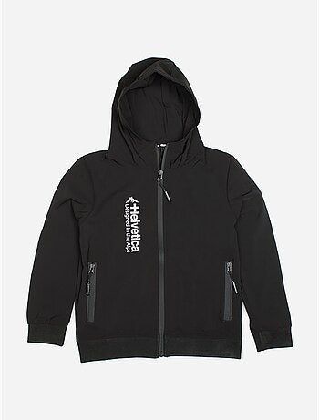 Veste zippé à capuche - Helvetica