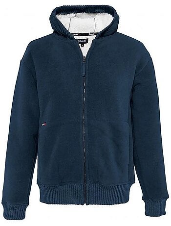 Veste zippé homme Schott Hodded Sweat