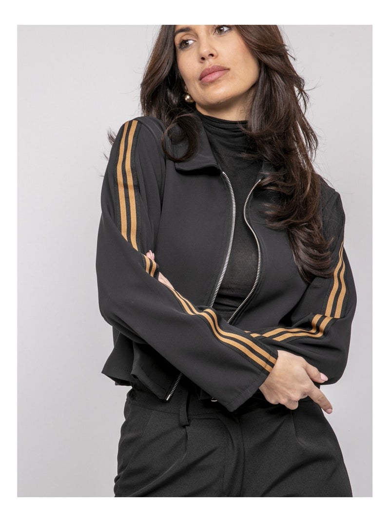 Veste zippé UJENE Noir - Kiabi