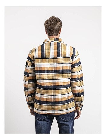 Veste zippée carreaux ZOUGAROU