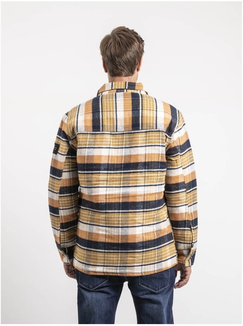 Veste zippée carreaux ZOUGAROU - Kiabi