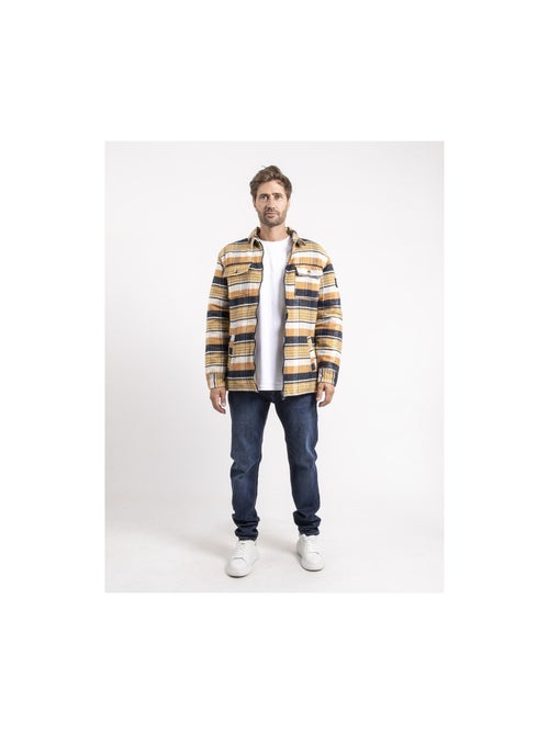 Veste zippée carreaux ZOUGAROU - Kiabi