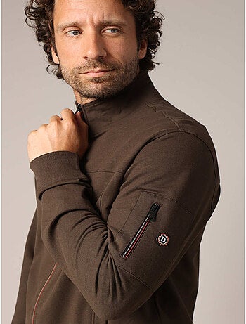 Veste zippée décontractée et structurée 'deeluxe'