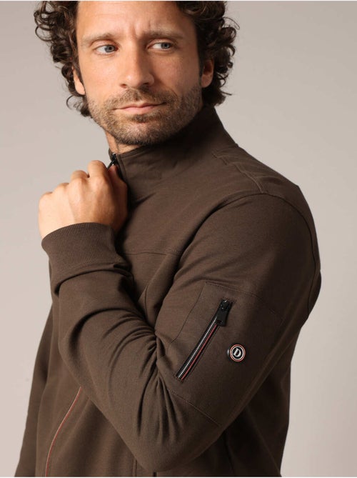 Veste zippée décontractée et structurée 'deeluxe' - Kiabi Veste zippée décontractée et structurée 'deeluxe' - Kiabi