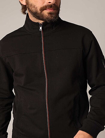 Veste zippée décontractée et structurée
'Deeluxe'