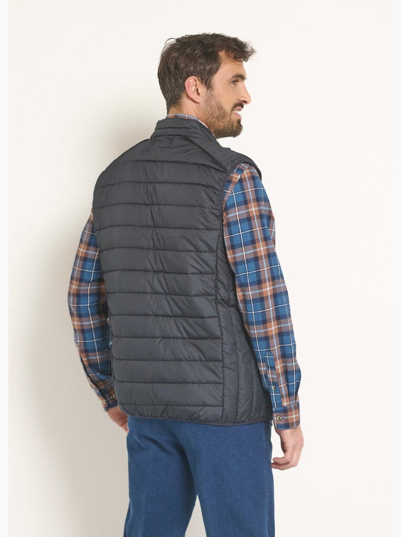 Veste zippée déperlante sans manches - AFIBEL Noir - Kiabi