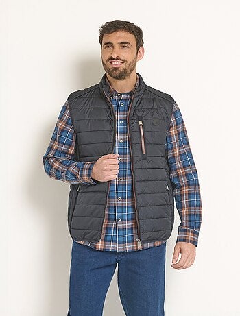 Veste zippée déperlante sans manches