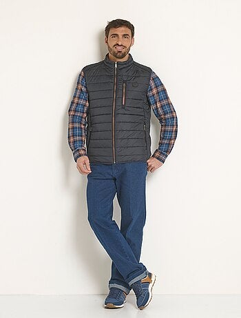 Veste zippée déperlante sans manches