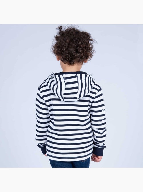 Veste zippée enfant en molleton chaud 'Breizh Océan', Veste garçon ou fille en coton - Kiabi Veste zippée enfant en molleton chaud 'Breizh Océan', Veste garçon ou fille en coton - Kiabi