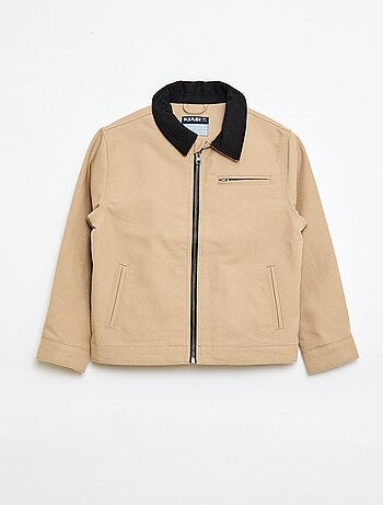 Veste zippée façon workwear