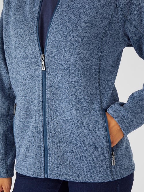 Veste zippée maille polaire Thermolactyl - Happy D. by Damart - Kiabi