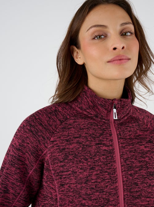 Veste zippée maille polaire Thermolactyl - Happy D. by Damart - Kiabi