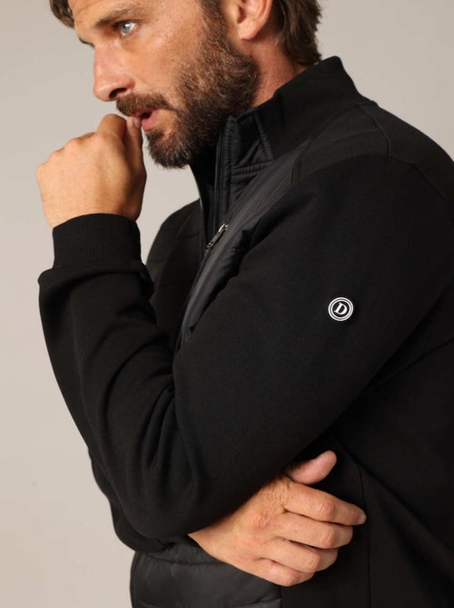 Veste zippée matelassée à col montant
 'Deeluxe' - Kiabi