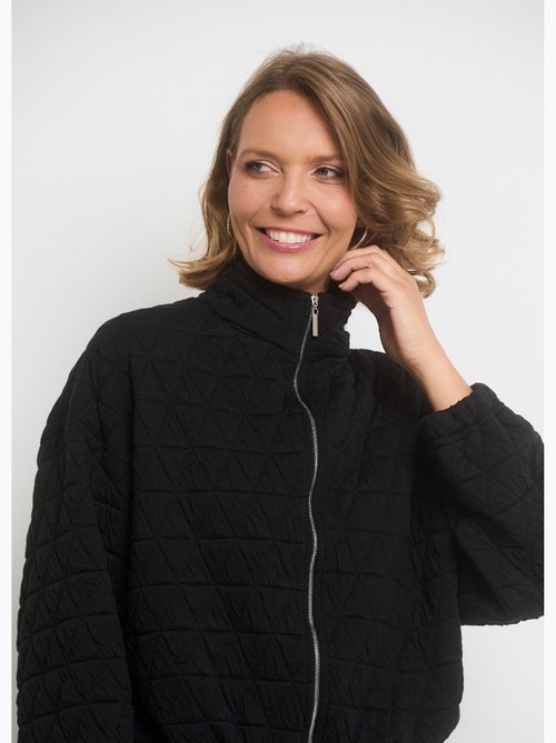 Veste zippée matelassée avec col montant - AFIBEL - Kiabi