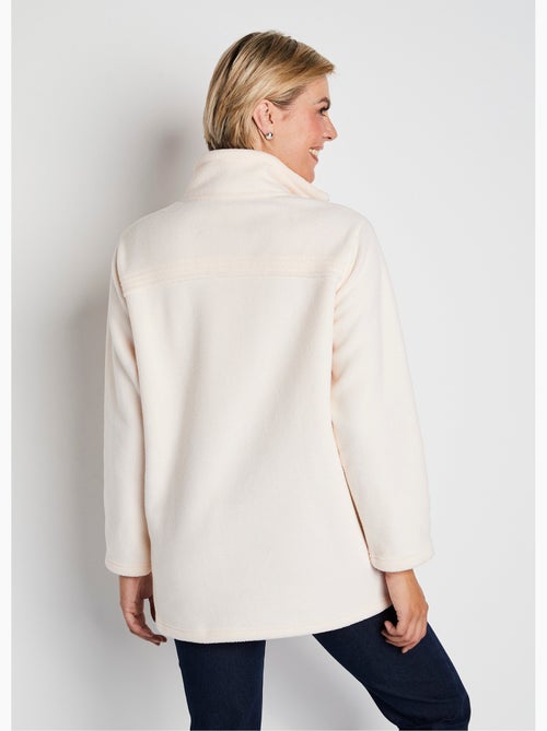 Veste zippée polaire, manches longues - Afibel - Kiabi