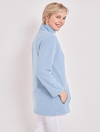 Veste zippée polaire, manches longues - Afibel