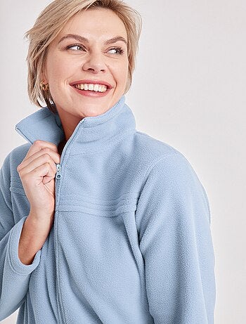Veste zippée polaire, manches longues - Afibel