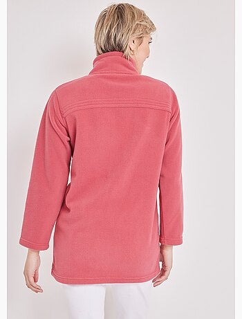 Veste zippée polaire, manches longues - afibel