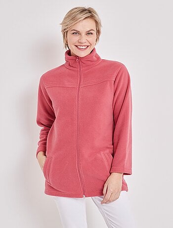 Veste zippée polaire, manches longues - Afibel
